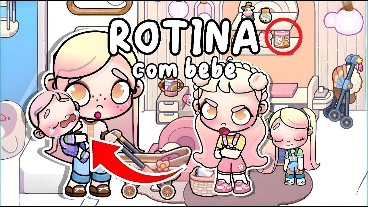 ROTINA COM BEBÊ NA CASA NOVA | AVATAR WORLD ROTINAS E HISTÓRIAS