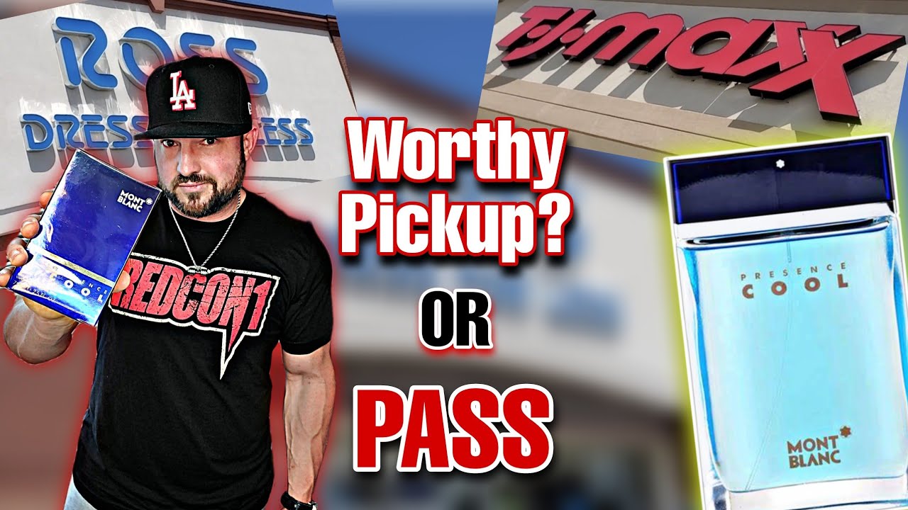 TJ Maxx & Ross Hunt for Cheap Fragrances Mont Blanc Presence Cool YouTube
