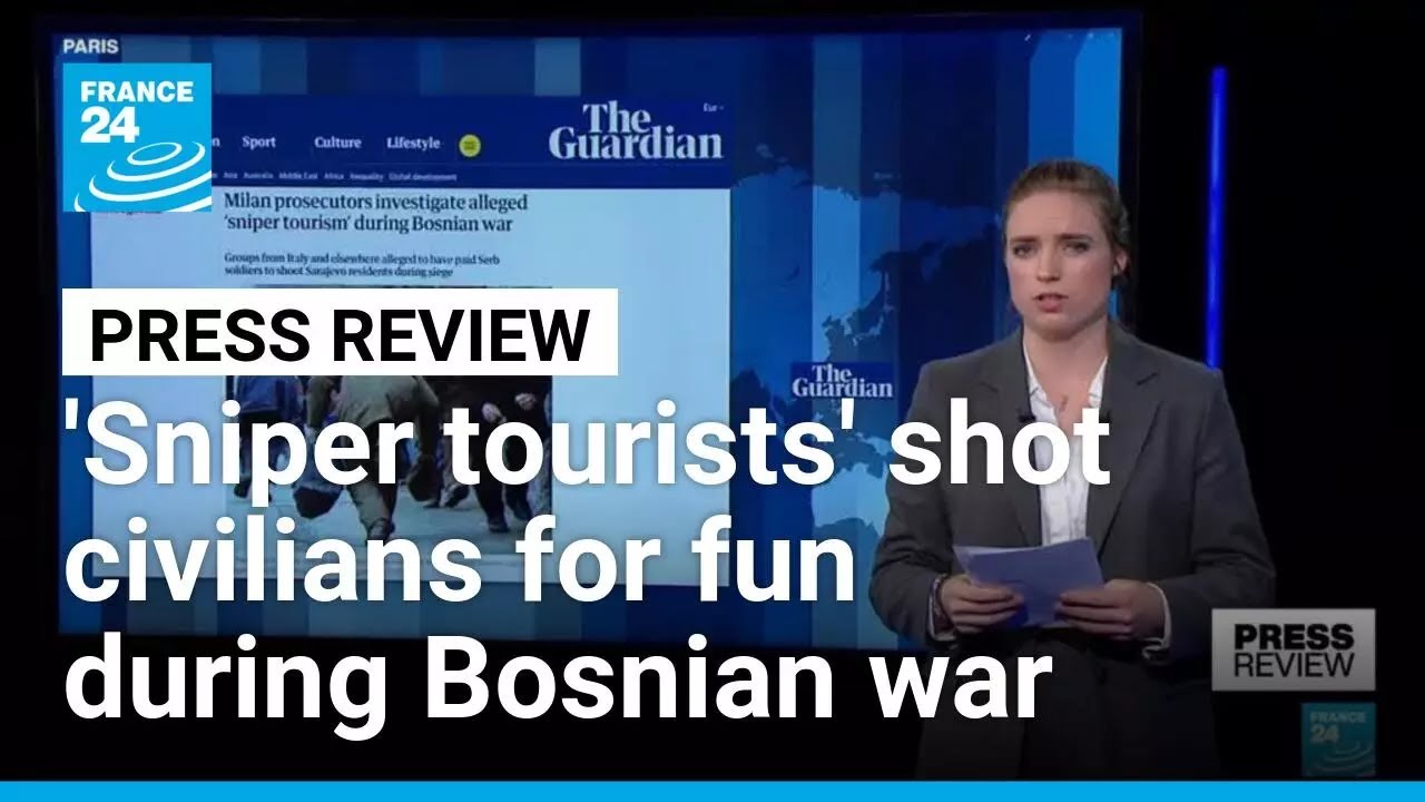 'Sniper tourists' allegedly killed civilians for fun during Bosnian war • FRANCE 24 English