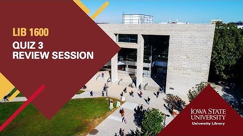 Quiz 3 Review Session