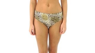 Ujena Leopard High Waisted Bottom Swimoutlet