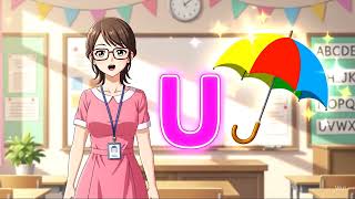 U is for Umbrella ☂️ | Learn the Alphabet for Kids | Fun Letter U Learning Short