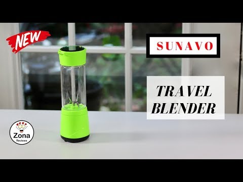 😍-sunavo-❤️-portable-travel-usb-blender---review-✅