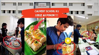 School ku Judge ah ponom ‼️⁉️🤩| TWIN FOOD DELIGHT | #cauveryglobalschool screenshot 4