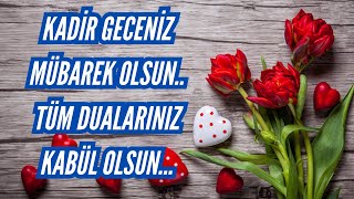 EN GÜZEL RESİMLİ KADİR GECESİ MESAJLARI #kandil #kadirgecesimesajları #dua  #dualar