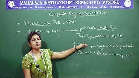 Semiconductor RAM, Read only memories, Speed , size and cost | III | CSE | Module 3 | CO | Session 3