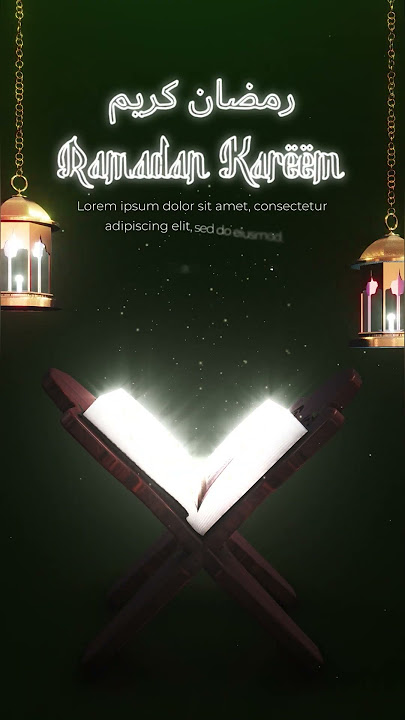 Instagram Stories for Ramadan 2023 Promos | Theme 10