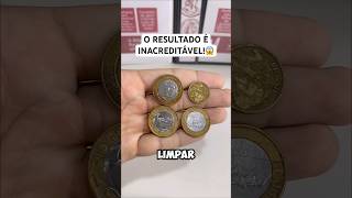 COMO LIMPAR MOEDAS!⚠️ #numismaticajf #moedas #moedasvaliosas #moedasraras #numismatica
