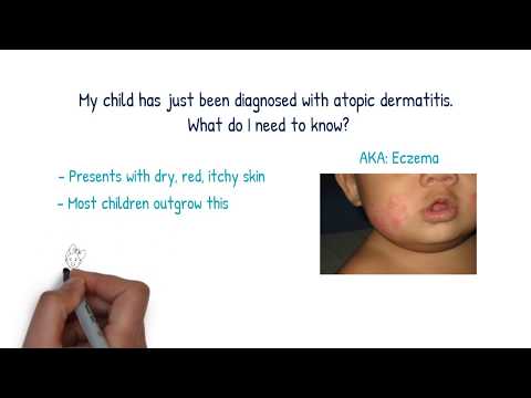 Video: Dieet vir atopiese dermatitis by kinders en volwassenes