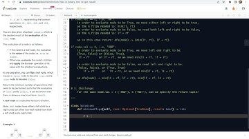 Leetcode 2313. Minimum Flips in Binary Tree to Get Result - traversal / DFS recursion
