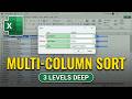 How to Sort by Multiple Columns in Excel (2026) — Quick & Easy