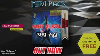 Variety of Metal Drum MIDI Pack (FREE DOWNLOAD)