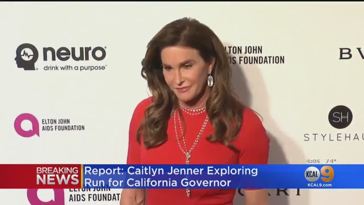 Caitlyn Jenner says she will run for governor of California