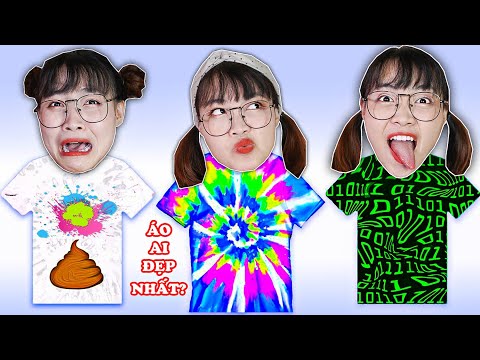 Hà Sam Vẽ Màu Nước Lên Áo Trắng Cho Các Bạn Cùng Trường - Tie Dye