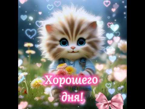 Пожелания хорошего дня под весёлую музыку. #реки #2024 #новоевидео #открытки #otkritki