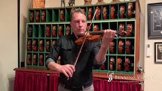 Fine 1730 Violin by Italian Violinmaker Antonio Zanotti For Sale