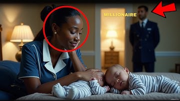 The Millionaire Widower’s Twins Couldn’t Sleep… Until The New Black Nanny Did Something Unthinkable