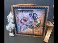 Vintage "Tim Holtz" gift box