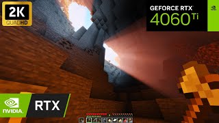 MINECRAFT VIBRANT Shaders in RTX 4060 TI  Maximum Settings