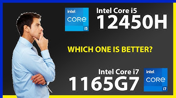 INTEL Core i5 12450H vs INTEL Core i7 1165G7 Technical Comparison
