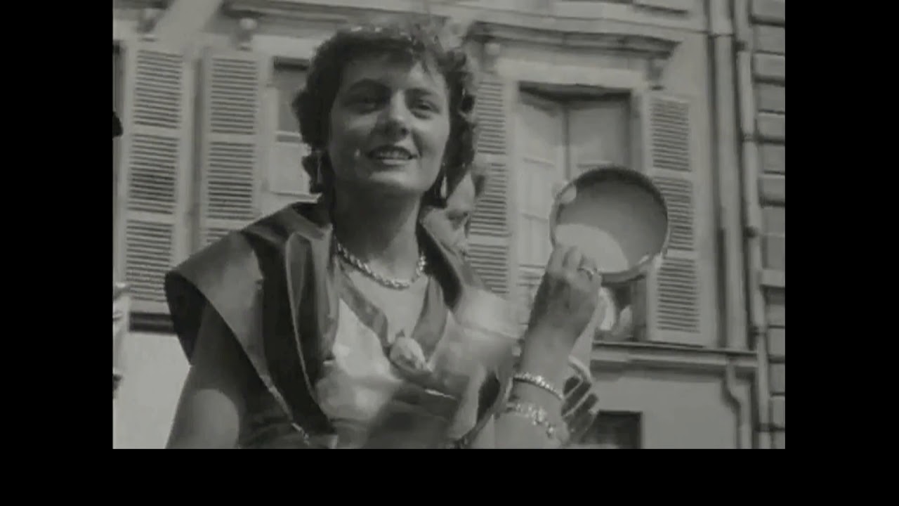 Images de la ville du Mans vers 1955.