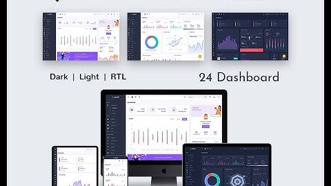 Adnix Dark Bootstrap Admin Template with Dashboard UI Kit