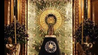 Un minuto junto a la Virgen del Pilar del día 27 de marzo. Viernes de Dolores