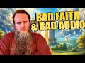 Amazing atheist vs bad audio christian