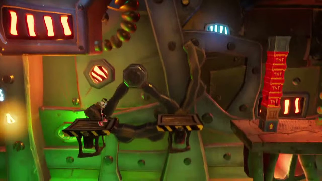 Crash Bandicoot 4 Toxic tunnel perfect relic