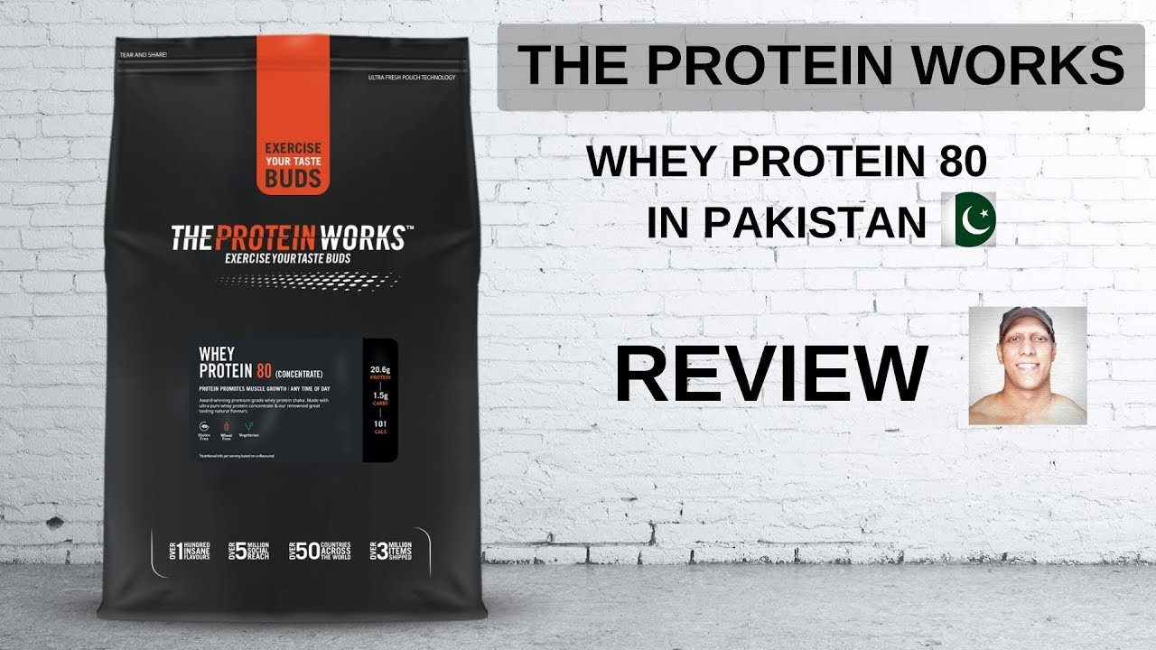 Calories in The Protein Works Whey Protein 80