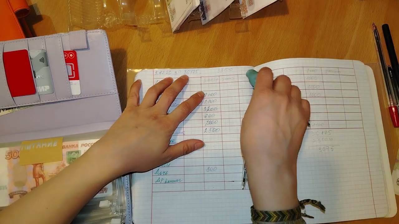 Распределение по конвертам #42       36 тысяч всё равно мало... 🤑 