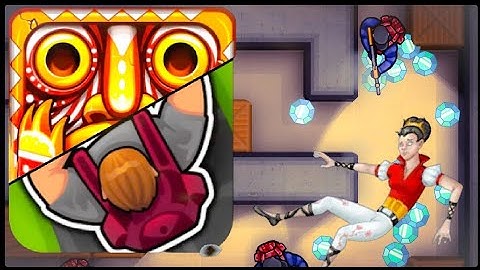 Temple Run 2 : Global Challenge P1 Gameplay | Frozen Shadows Sprint Queen Astrid VS. Hunter ASSASSIN