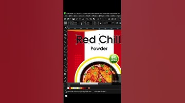 2 Packaging Design In Coreldraw | CorelDraw Tutorials | Corel Draw Designs | Graphic Design | Shorts