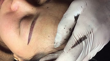 beautiful eyebrows   Microblading method by Everlasting Brows #4  Beauty Salon Stella