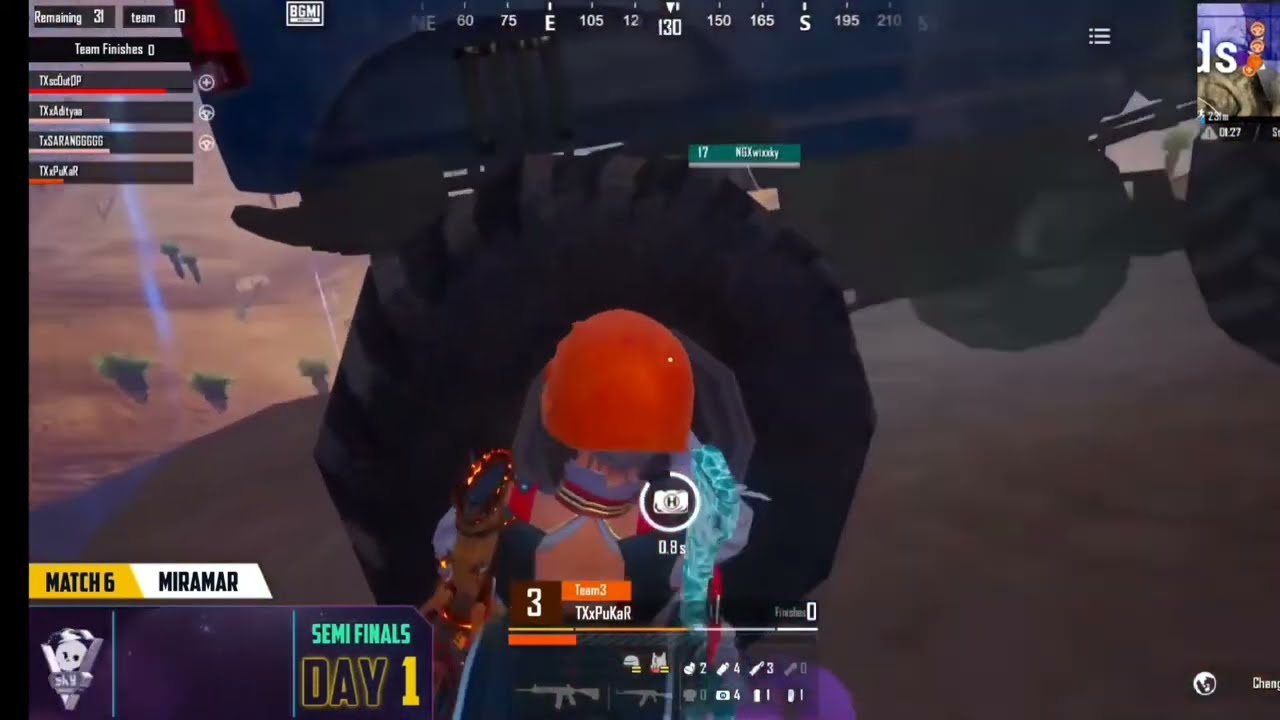 BLIND VS TX 👍RONY 1V3 😱SKY ESPORTS 🔥