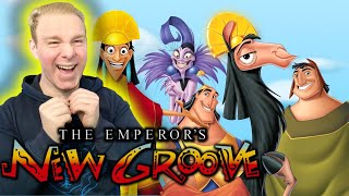 PULL THE LEVER KRONK!! | The Emperor's New Groove Reaction | THE FUNNIEST MOVIE I HAVE SEEN!