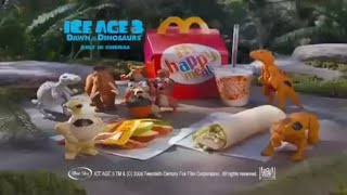 McDonald’s AU | Ice Age 3 Dawn Of The Dinosaur (Happy Meal) 2009
