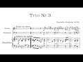 Constantin von Sternberg – Piano Trio No.3, in C major