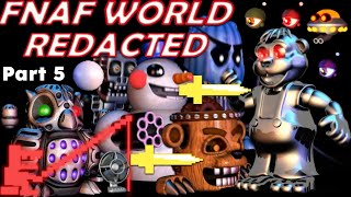 FNAF World Redacted Part 5: Beating Security and getting more endings