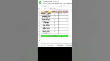 #shorts #excel #exceltutorial #excelformulas #exceltips #exceltricks #star #rating #stars #ratings