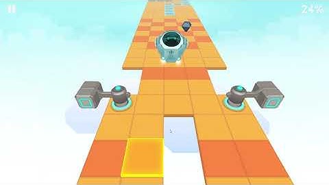 Rolling Sky Tutorial Level 0 Cloud Steam Gameplay