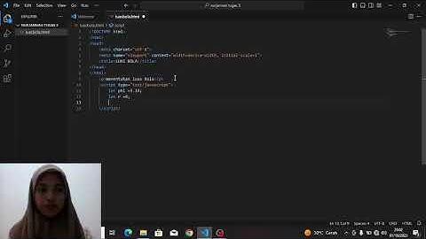 tugas 3 pemrograman visual 1 menentukan luas bola menggunakan javascript