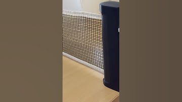 Portable Ping Pong Net Setup: Play Anywhere, Anytime! #exmni