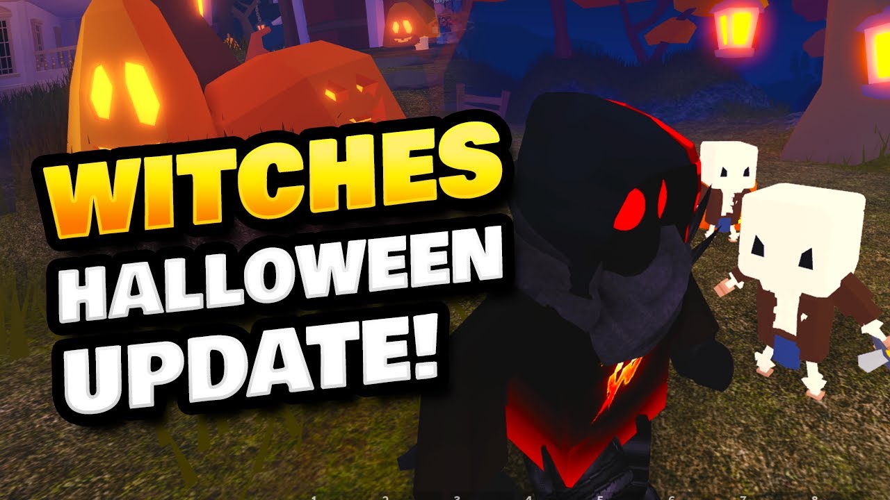 Witches Halloween Update In Roblox Islands How To Defeat The Witch Get All Items Youtube - roblox halloween videos