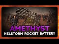 Amethyst hellstorm rocket batteries  total war warhammer 3