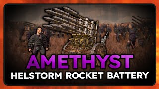Amethyst Hellstorm Rocket Batteries - Total war Warhammer 3