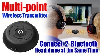 H-366T bluetooth transmitter I multi-point wireless audio bluetooth transmitter