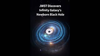 JWST Discovers Infinity Galaxy's Newborn Black Hole