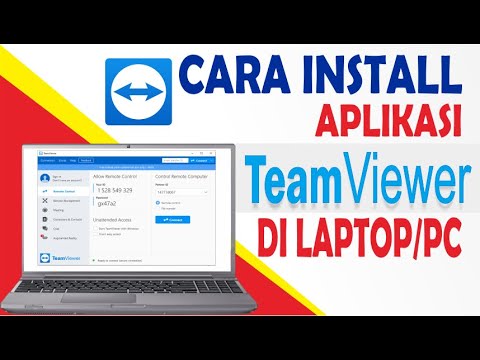  New Update Cara Install Aplikasi Teamviewer Di Laptop/PC