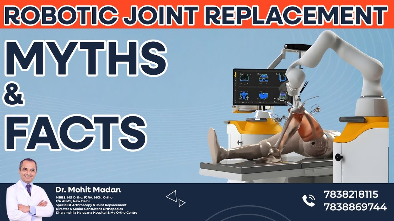 👉 Myths vs Facts About Robotic Joint Replacement | Dr. Mohit Madan # ...